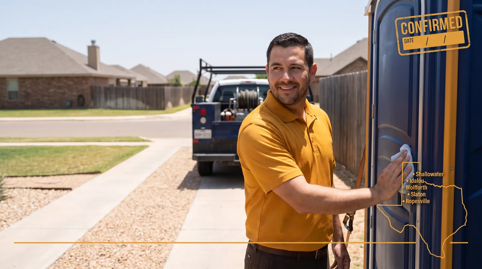 Porta Potty Rental in Lubbock, TX